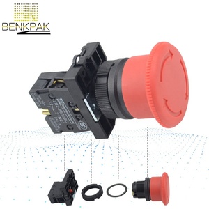 Interruttore di arresto di emergenza fungo E-Stop interruttore a pulsante con contatto NC - Product Image 2