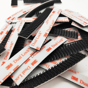 Easy Alignment Black 3M Self Adhesive <strong>Elastic</strong> Magic <strong>Hook</strong> and <strong>Loop</strong> Dual Lock Tape - Product Image 4