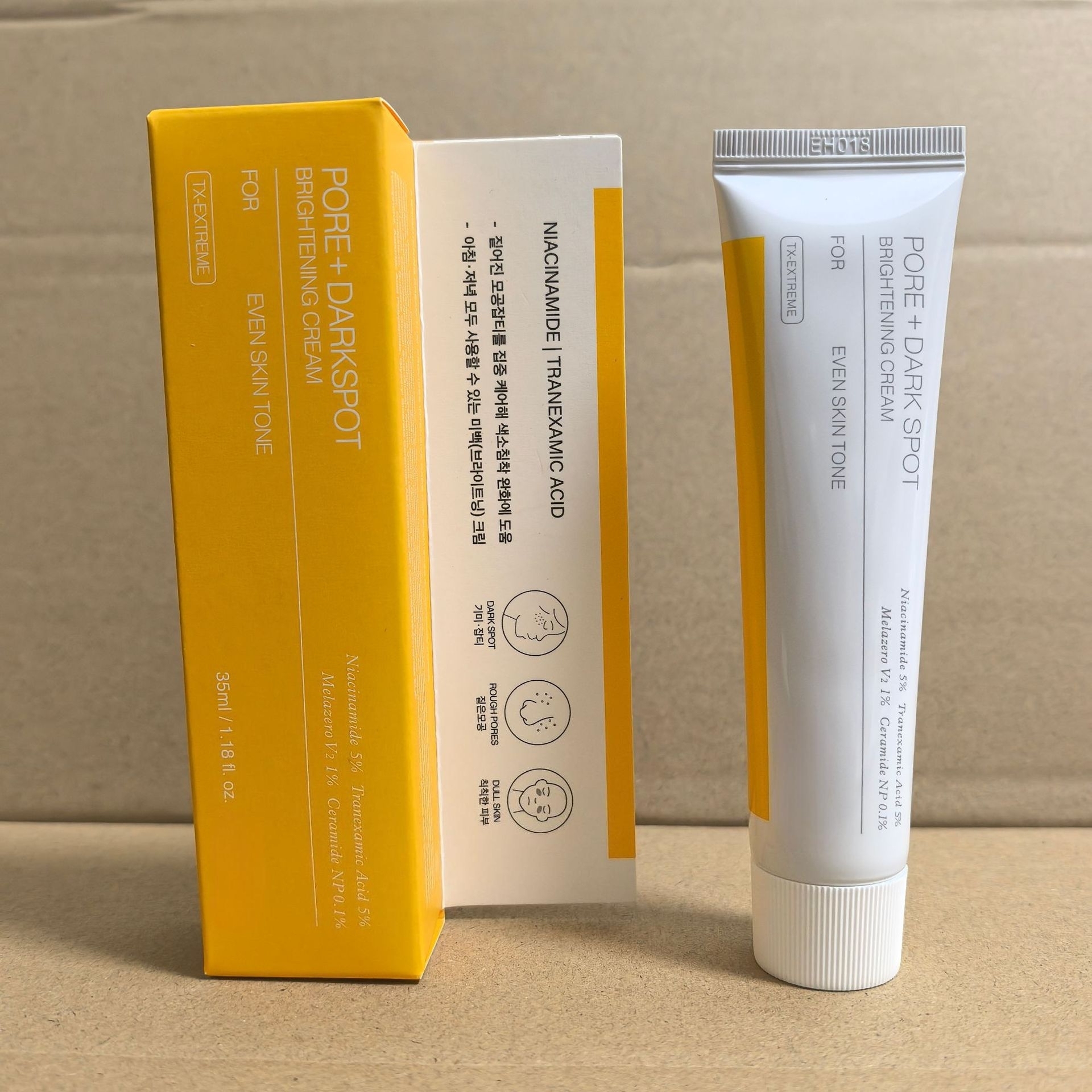 Crème éclaircissante pour les pores et les taches brunes 35 ml