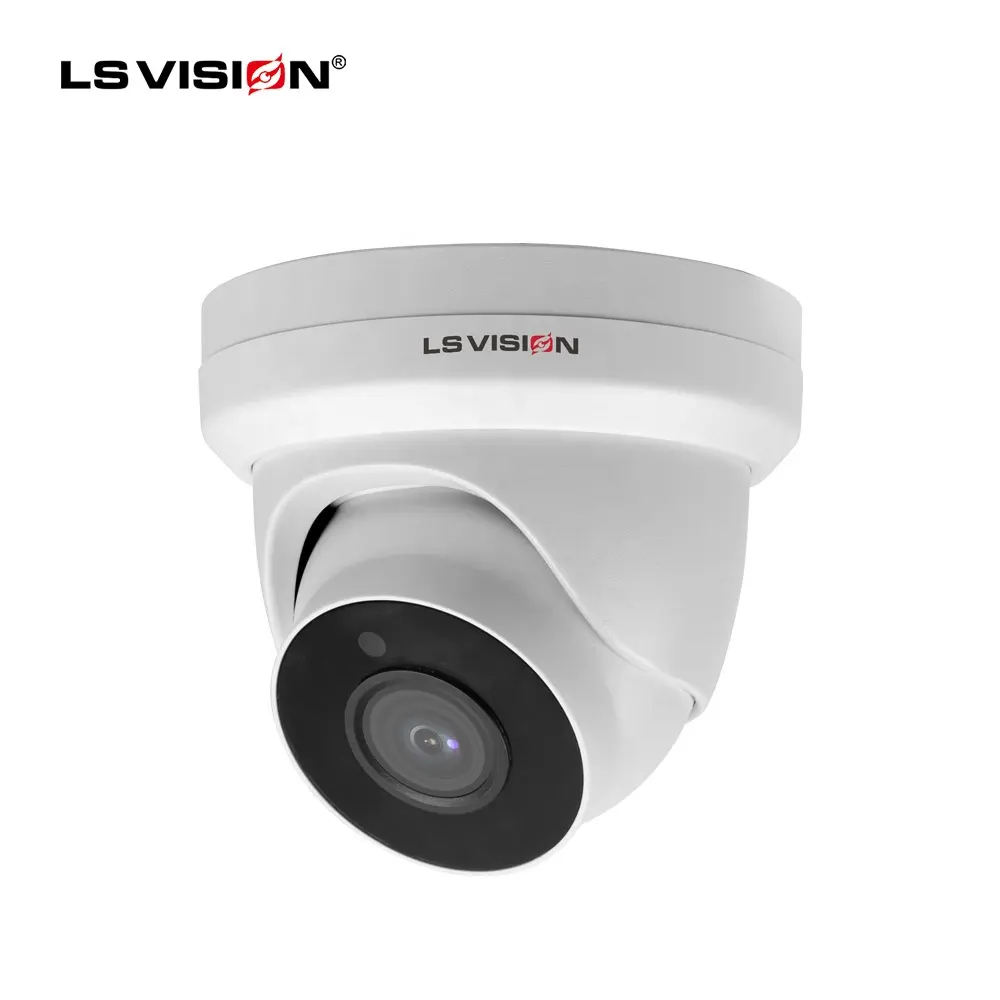 Câmera de segurança poe dome, filmadora de vigilância e cctv com detector de movimento colorido, visão noturna e baixo custo, para uso externo