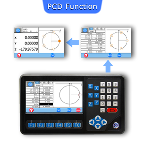 DITRON Dro 2/3 Axis Display di lettura digitale con Encoder a scala magnetica con scala di vetro lineare 1um/5um per tornio di fresatura - Product Image 5