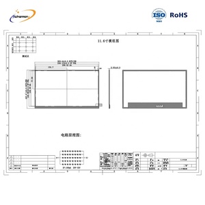 Módulo LCD TFT TN 11,6*1920 de 1080 pulgadas, pantalla de salpicadero automática, interfaz Richarmony para coche, LCD EDP de alta resolución para coche 1080p - Product Image 5