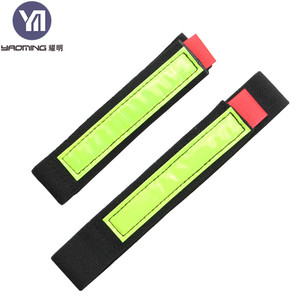 可调尼龙钩环电缆扎带松紧带材料电线管理反光自粘背面标签环 - Product Image 6