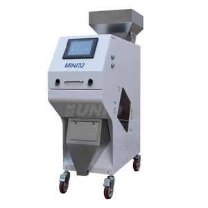 300 kg/h Máquina clasificadora de color Cámara óptica CCD Clasificación de color Máquina clasificadora de color de frijol de arroz