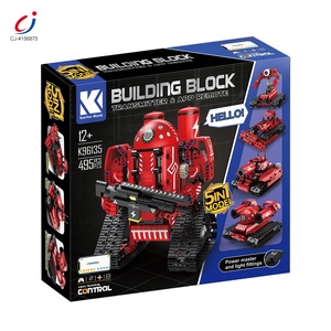 Chengji 5 in 1 pädagogische App Programmierung DIY Montage Fernbedienung Roboter Ziegel Spielzeug Roboter Baustein Sets - Product Image 6