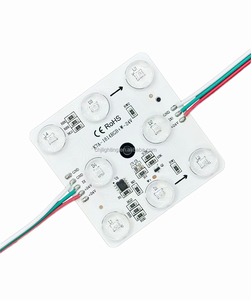 DC24V квадратные RGBW светодиодные модули Программируемый Блок пиксельный модуль для рекламы потолочный световой короб - Product Image 2