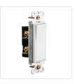 6A çift Rocker duvar anahtarı için 15A 120V/277V tek kutuplu amerikan tarzı 3-Way anahtarı tipi 6A/10A Max akım yeteneği - Product Image 5