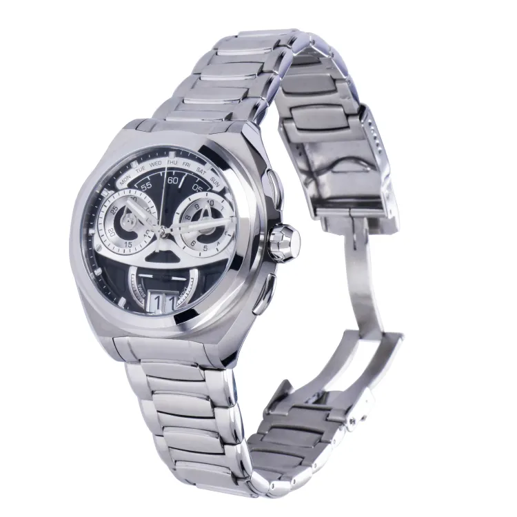 Montre d'affaires OEM en acier inoxydable de loisirs Autres montres pour hommes Montres à quartz personnalisées