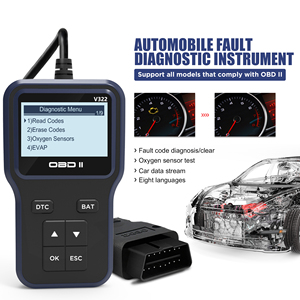 Escáner obd2 lector de código de coche completo elm327 OBDII herramienta de escáner de diagnóstico OBD - Product Image 3