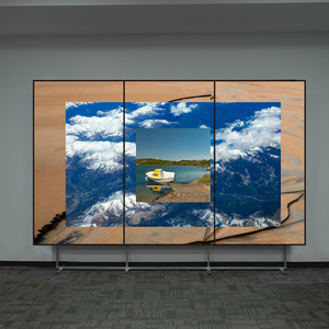 Veeluame Factory Direct 2*3 LCD Video Wall Sistema de empalme de pantalla múltiple para uso en aeropuertos - Product Image 1