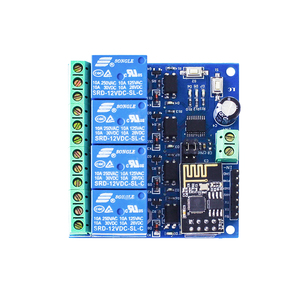 12V <span class=keywords><strong>ESP8266</strong></span> ESP-01 4 canali <span class=keywords><strong>Wifi</strong></span> relè modulo telecomando interruttore per Smart Home IOT trasmissione telefono Controller APP