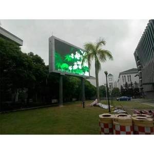 高亮度户外led显示屏广告免费高清视频街头电影led显示屏