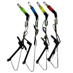 Nehir ve göl balıkçılık için hızlı bırakma Bite Alarm göstergesi sazan balıkçılık ürün ile 4-Color Swinger