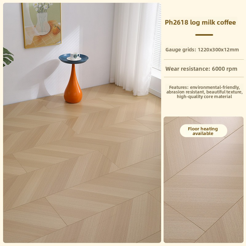 Café au lait en bois brut