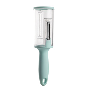 มัลติฟังก์ชั่น 2 in 1 ครัวผักผลไม้เครื่องปอกเปลือกพร้อมกล่องเก็บ Scaler Peeler - Product Image 5