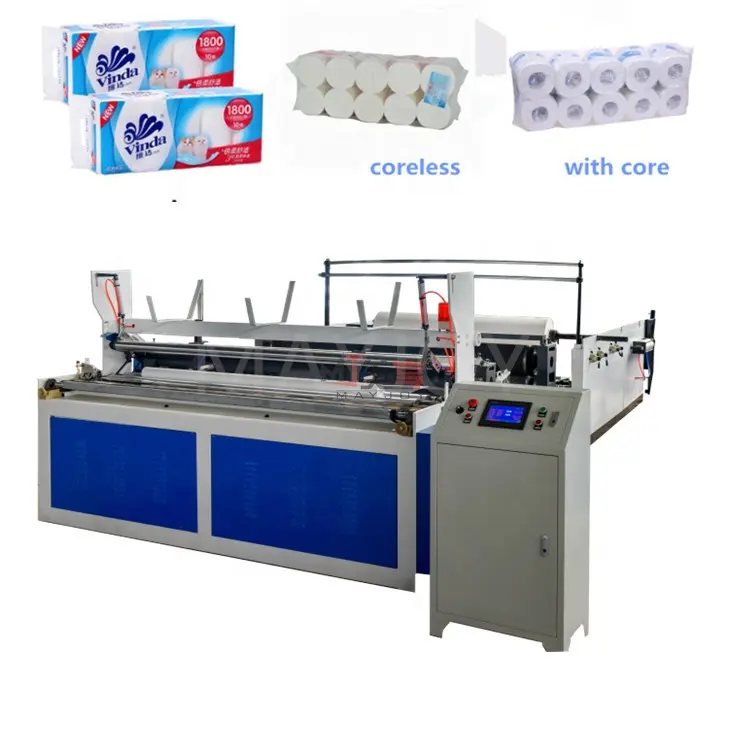 Máquinas de fabricación pequeñas, máquina de fabricación de papel higiénico y línea de producción