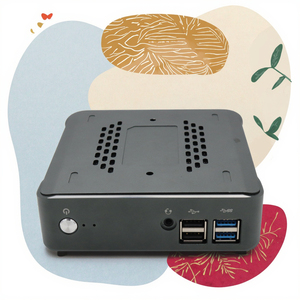 Мини-компьютер с вентилятором Intel Core I3 I5 I7-10110U 10210U 10510U HD + DP 6USB, основной блок 2 * DDR4