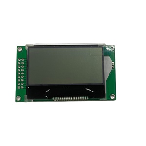 128 x 64 TN COG monochrom FSTN reflektierender LCD-Modul mit Positiver Hintergrundbeleuchtung 30 Stifte mit Platte - Product Image 3