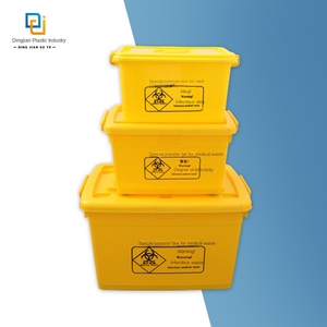 Spritzguss-Kunststoff-Umsatz box 20/40/60/80/100 Liter mit Transfers cheibe für medizinische Zwecke aus strap azier fähigem <span class=keywords><strong>PP</strong></span>-Material