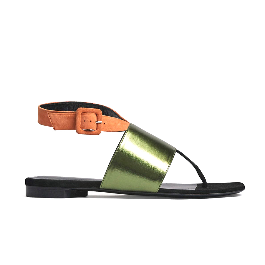Orange + vert