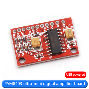 PAM8403 Supermini amplificatore di potenza digitale 3W doppio canale con alimentazione USB per progetti educativi e Maker (H6A3) - Product Image 2