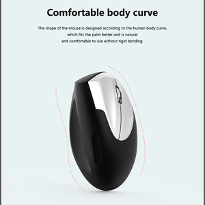 2.4G Wireless verticale verticale ergonomico Mouse braccialetto USB interfaccia della mano destra orientamento per il Computer portatile Desktop uso - Product Image 5