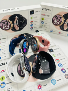 Z12 <span class=keywords><strong>Pro</strong></span> akıllı saat dokunmatik ekran spor monitör Smartwatch spor İzle özel hediye olarak izle yüz Reloj Inteligente