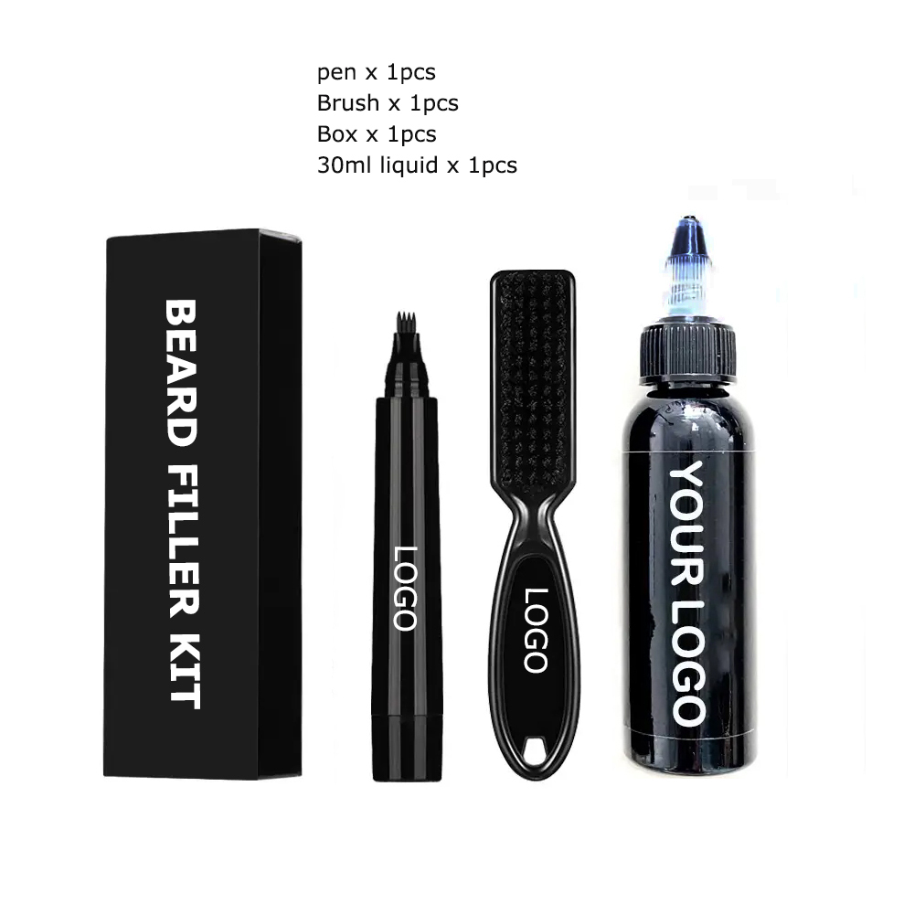 pen x1+brush+30ml liquid black