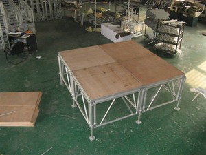 Topfinger 2023 Chất lượng cao sân khấu cho buổi hòa nhạc ngoài trời di động hoạt động sân khấu nhôm sân khấu 122x244 tarimas Para eventos - Product Image 5