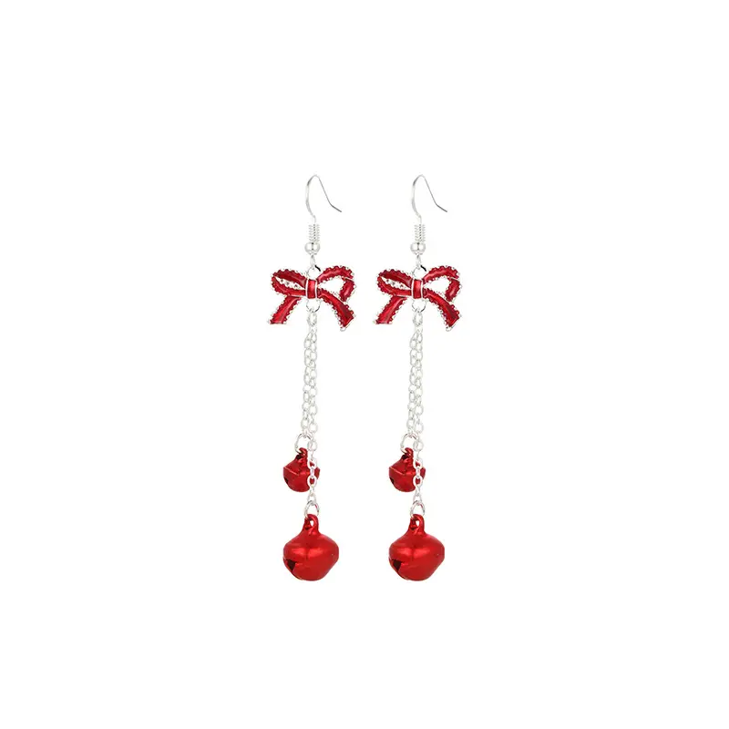 Vershal A3-620 vente en gros, couronne d'arbres de noël, clous d'oreilles, étoile brillante, pendants d'oreilles, accessoires de mode