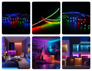DC 5V-24V SP668E RGB светодиодный контроллер SPI PWM APP BT Music Home RF пульт дистанционного управления для цифровой ленты - Product Image 4