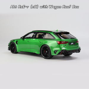 GT ruhu Model araba 1:18 ABT RS6-R pres döküm arabalar reçine Model arabalar vagon ile çatı kutusu - Product Image 5