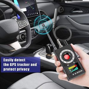 Detector de errores espía inalámbrico K18, detector de cámara oculta, buscador de rastreador GPS detectores de señal RF escáner de detección de magnetismo GSM