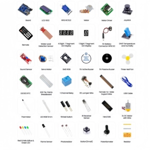 Arduino IDE ile uyumlu Arduino süper geliştirme kurulu başlangıç kiti için Roarkit RFDI