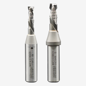 ARDEN çift kaplama paneli freze kesicisi TCT Spiral kesme bıçağı Pet kurulu gravür makinesi için özelleştirilmiş ODM AK47-4 modeli - Product Image 1