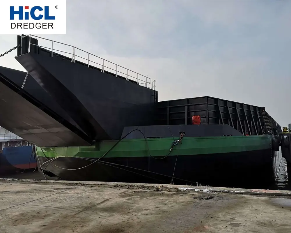 Chine HICL drague chantier naval 300t péniche automotrice/transporteur de sable/sable barge à vendre (certificat CCS)