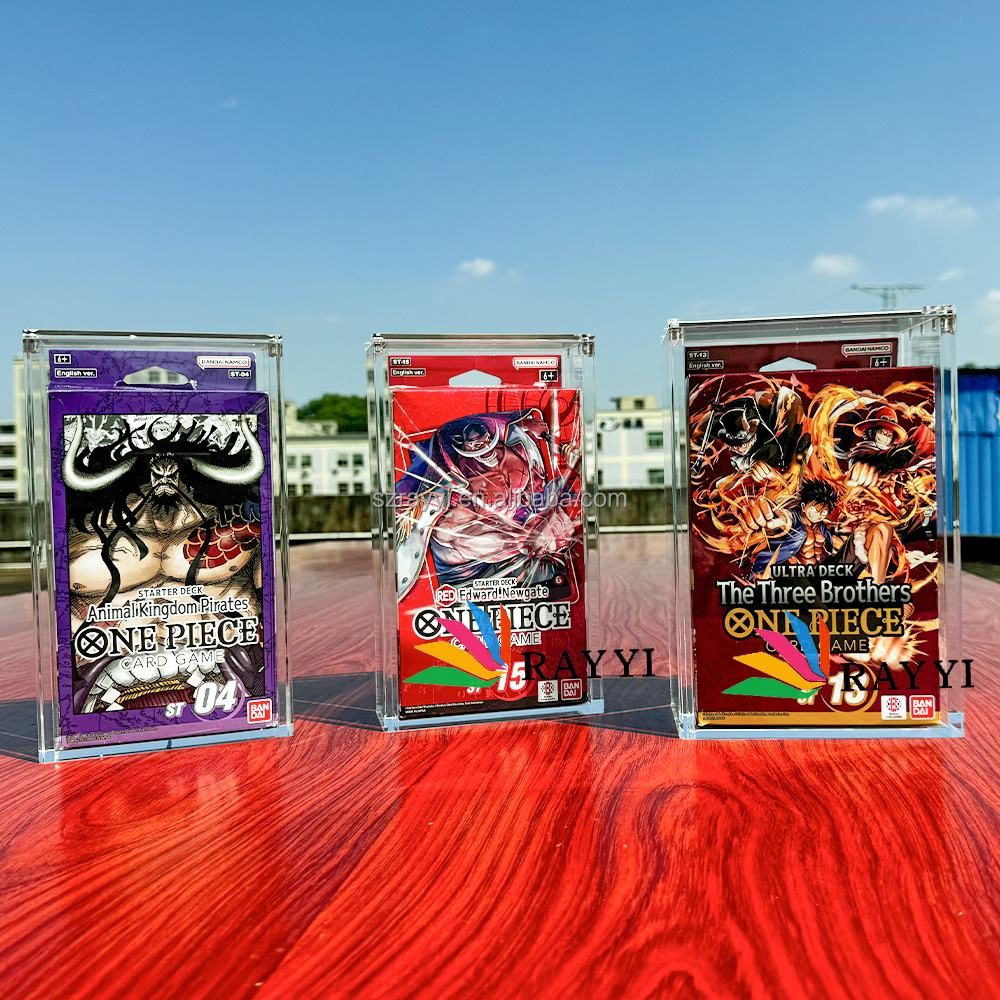 Boîte de rangement pour jeu de cartes One Piece