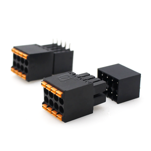 15EDGKNH KF2EDGKS 3,5mm Bloque de terminales de PCB enchufable de resorte de doble capa 2EDGSR Terminal negro - Product Image 1