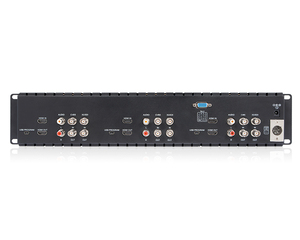 Triple 5&quot; 2RU 800X480 Broadcast LCD Rackmount <strong>Monitor</strong> with 3G-SDI, HDMI, AV Input and <strong>Output</strong> T51 PLUS Broadcast Studio <strong>Monitor</strong> - Product Image 3