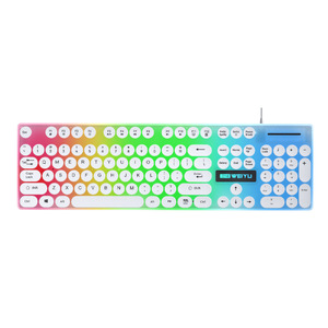 USB Wired 104-Key ABS Mechanical Business Office <strong>Keyboard</strong> LED Backlit Multi-Keys Anti-Ghosting <strong>Computer</strong> Number Gaming <strong>Keyboard</strong>
