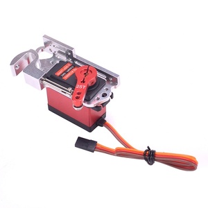 Servo Parabolik Anahtarı Hava Aracı Atmak Cihazı Dağıtıcı 20kg Servo ve Kol 25T Gimbal Için Uzaktan Kumanda araba RC - Product Image 6