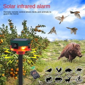Solar Wifi Anti-Diefstal Infrarood Menselijk Lichaam Inductie Alarm Licht Geluid 120db Hoorn Buiten Bewegingssensor 5-8M Detectie Flitslamp - Product Image 2