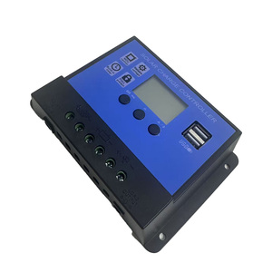 Tragbarer PWM-Solar regler des chinesischen Herstellers mit zwei USB-Ausgängen und 24V 60A 50A 40A 60A Max. LCD-Display für den Außenbereich - Product Image 1