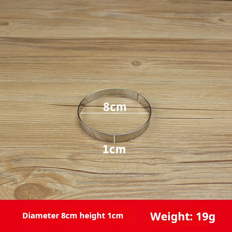 Diamètre 8cm hauteur 1cm