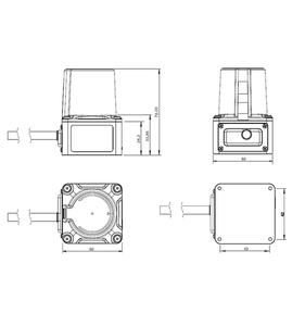 270 ° Wide-Scan LiDAR Sensor | Infrarot-Laser-Technologie | USB-C chnitt stelle | IP65 Schutz - Product Image 6