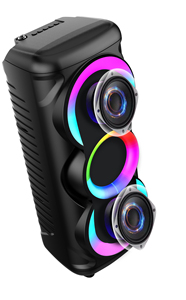 רמקול למחשב צבעוני נטענת רמקול נייד <span class=keywords><strong>USB</strong></span> המשחקים קווית עם אור הוביל