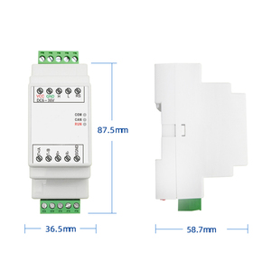 Taidacent-Adaptador de puerto de serie Din RS422 RS485 a CANBUS RS232 a RS422 RS485, convertidor MODBUS TCP CAN - Product Image 2