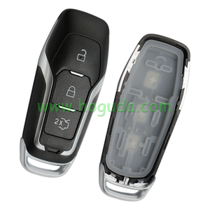 フォードフュージョンエクスプローラーエッジマスタング用3ボタンリモートキーシェル2013-2017FCC: M3N-A2C31243300 FSK902HU101ブレード - Product Image 3