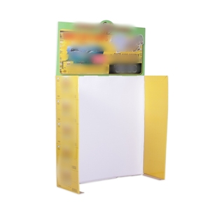 Factory Custom Store Different <strong>Color</strong> Rack Stickers Floor <strong>Hooks</strong> Paper Cardboard Stand <strong>Display</strong> - Product Image 4
