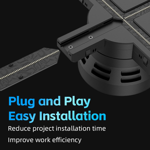 COEUS 70cm yüksek çözünürlüklü 832LED Video projektör ışık 3D LED Fan reklam makinesi için uzaktan ile ekran - Product Image 4